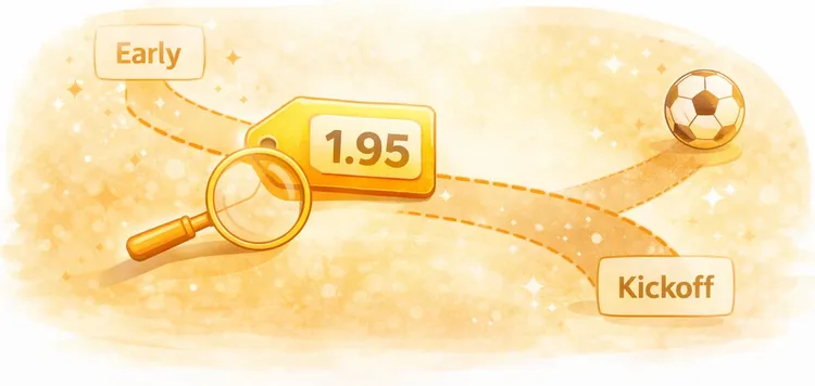 Early Betting - gute Quote sichern, bevor der Markt nachzieht