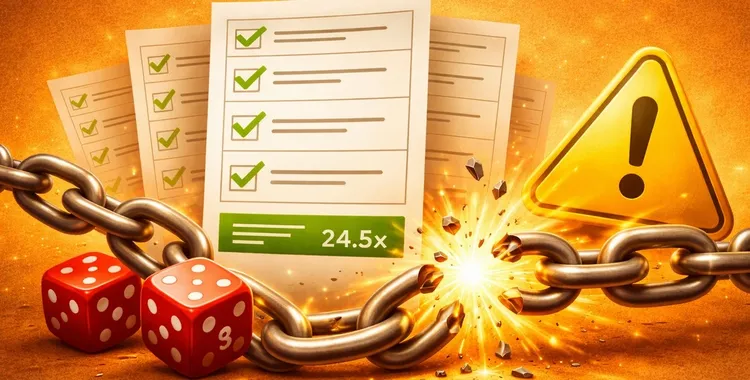 Kombiwetten - hohe Quoten, aber stark steigende Varianz und Ausfallrisiko