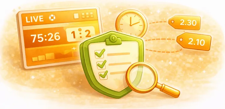 Live-Betting - schnelle Quoten, klare Struktur und ruhige Entscheidungen