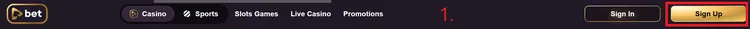 PlayBet Registration