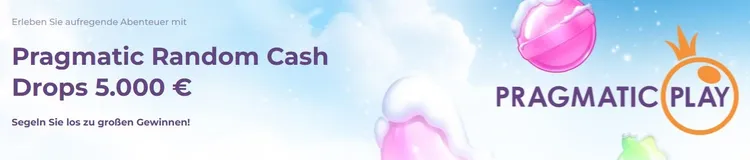 Pragmatic Random Cash Drops 5.000 €