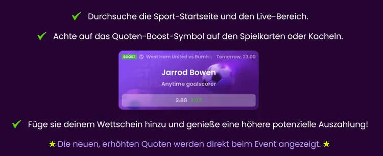 TrustDice Quotenboost