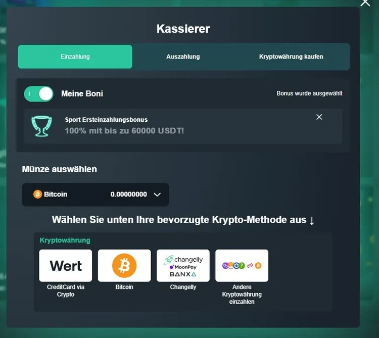 Vave Registrierung 2
