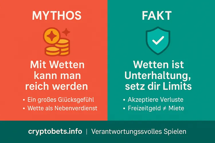 Verantwortungsvolles Spielen Mythos vs Fakt