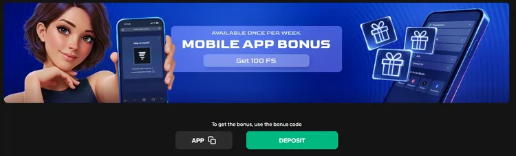 WildTornado Mobile Bonus