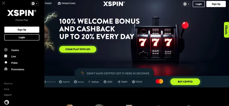 Xspin Menu
