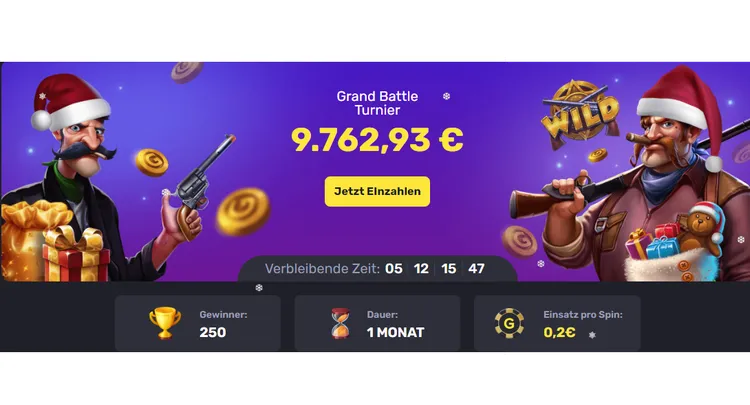 Getslots Turniere