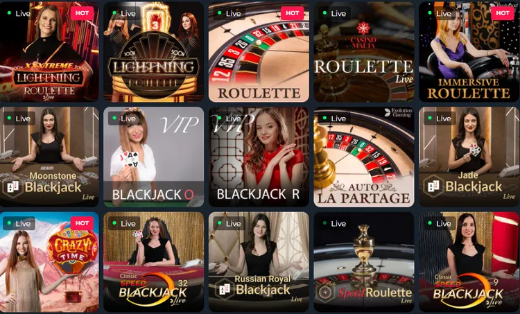 Loki Casino Live Games