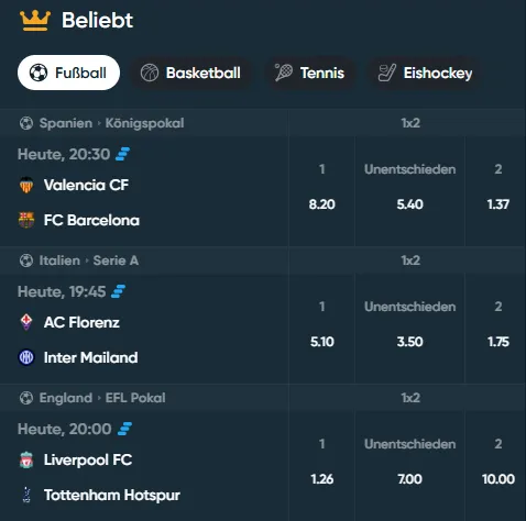 Sportwetten Betplay